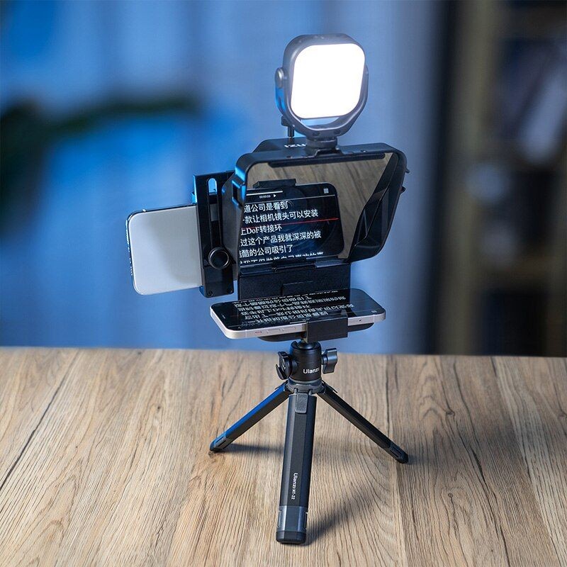 Teleprompter para cámara de teléfono inteligente Ulanzi PT-15