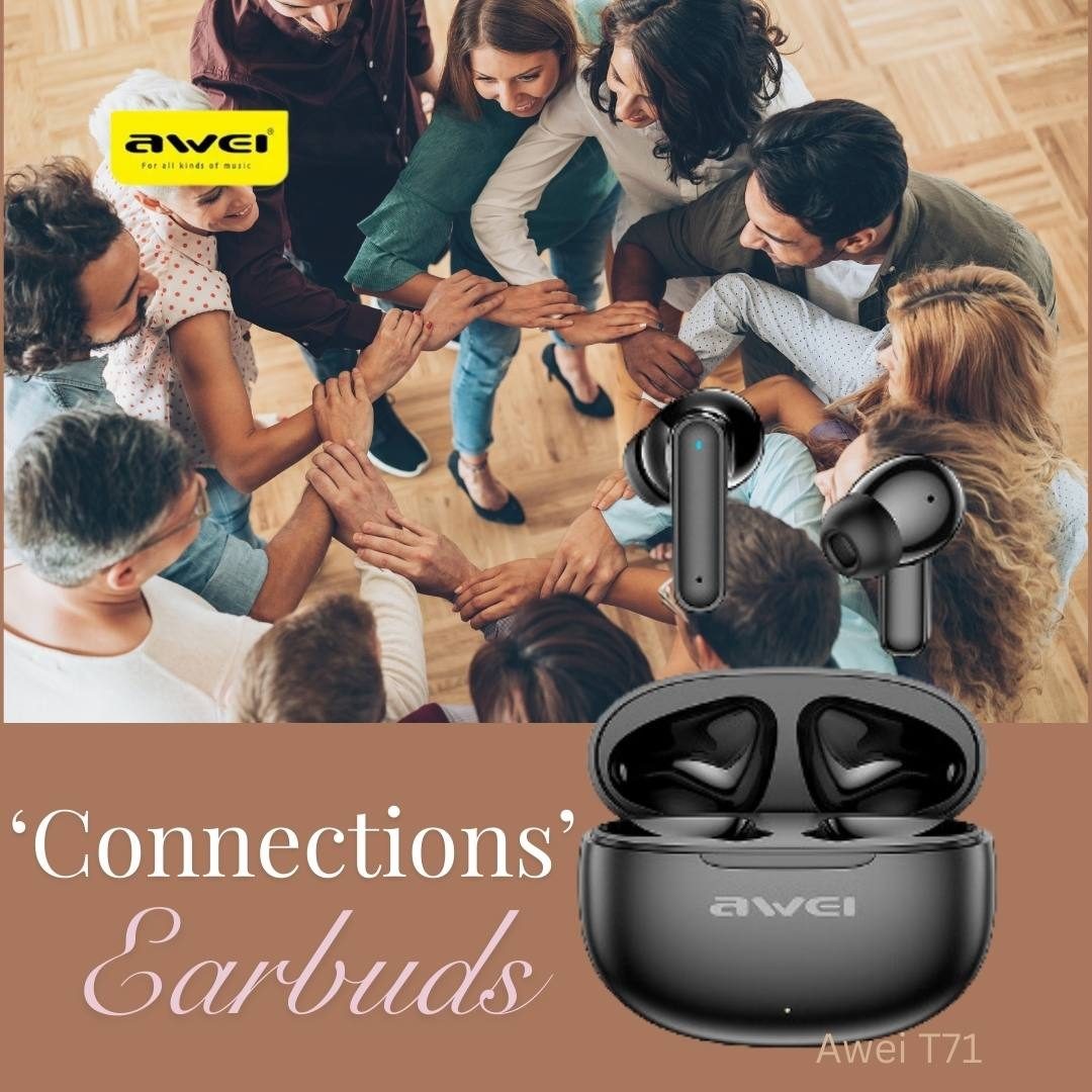 Auriculares inalámbricos + estuche de carga - Bluetooth - ¡6 horas de reproducción!