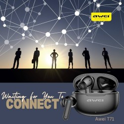 Auriculares inalámbricos + estuche de carga - Bluetooth - ¡6 horas de reproducción!