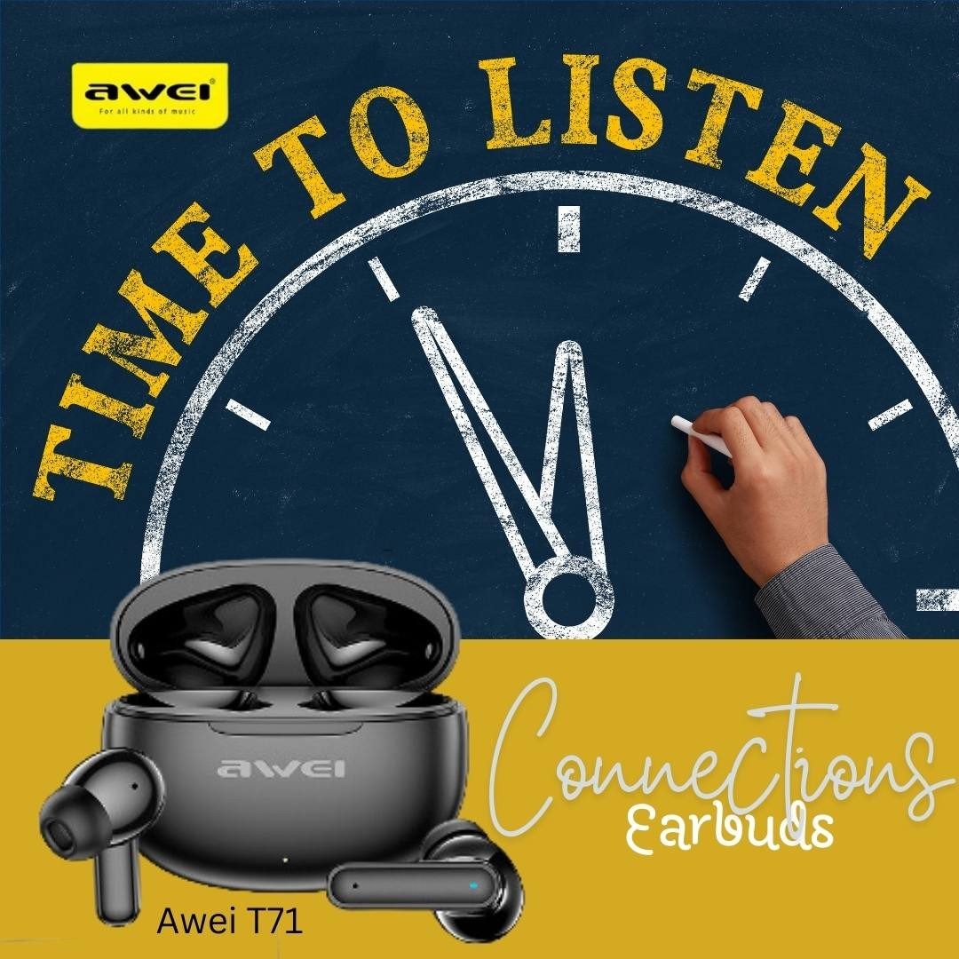 Auriculares inalámbricos + estuche de carga - Bluetooth - ¡6 horas de reproducción!
