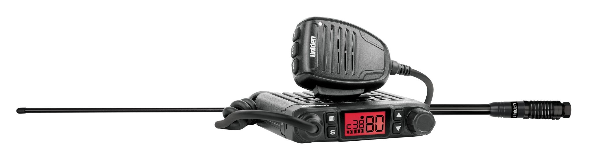 Radio CB Uniden UH6000 UHF con paquete de antena de 6,6 dBi