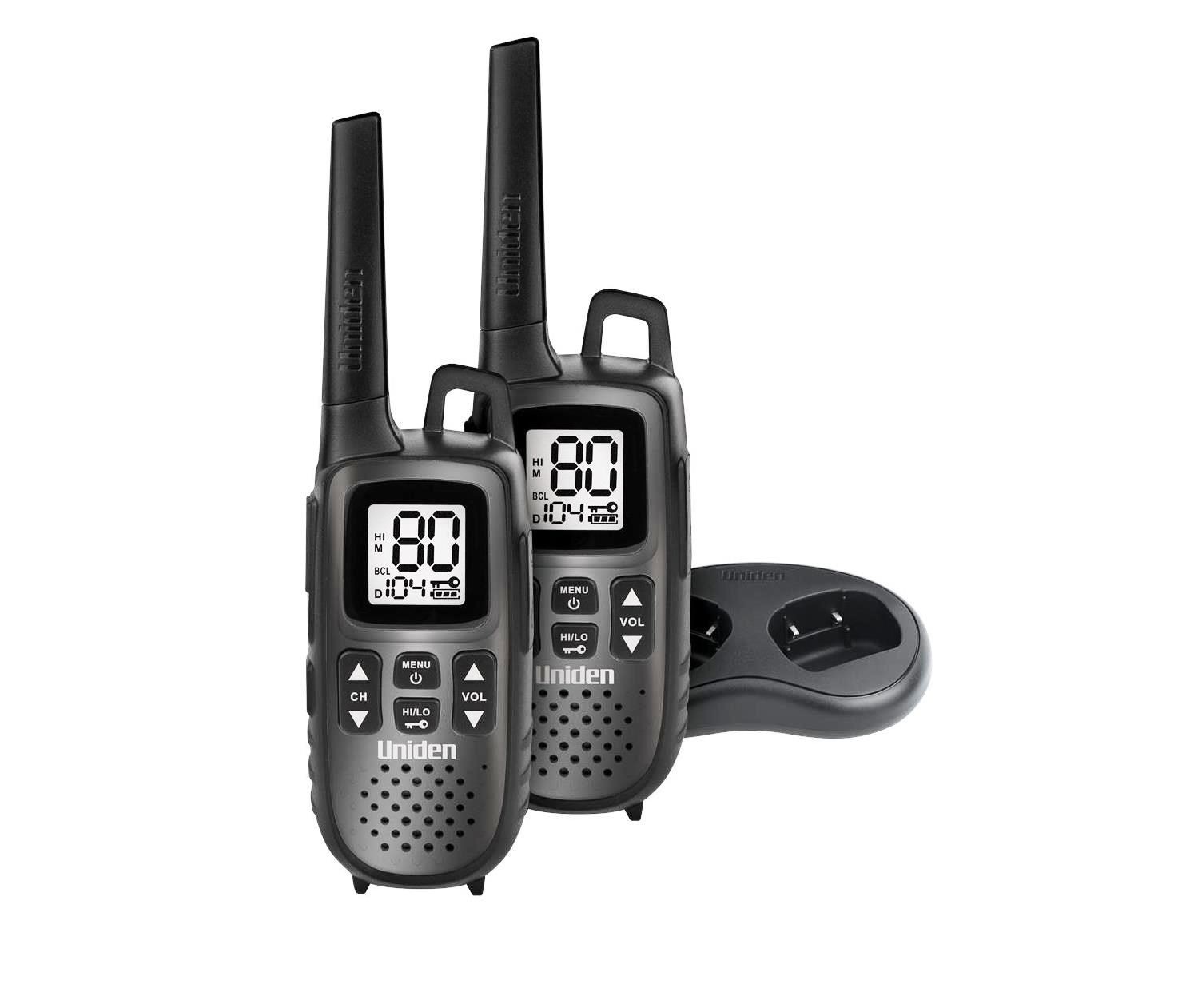 PAQUETE DE RADIO UHF DOBLE UNIDEN UH615-2