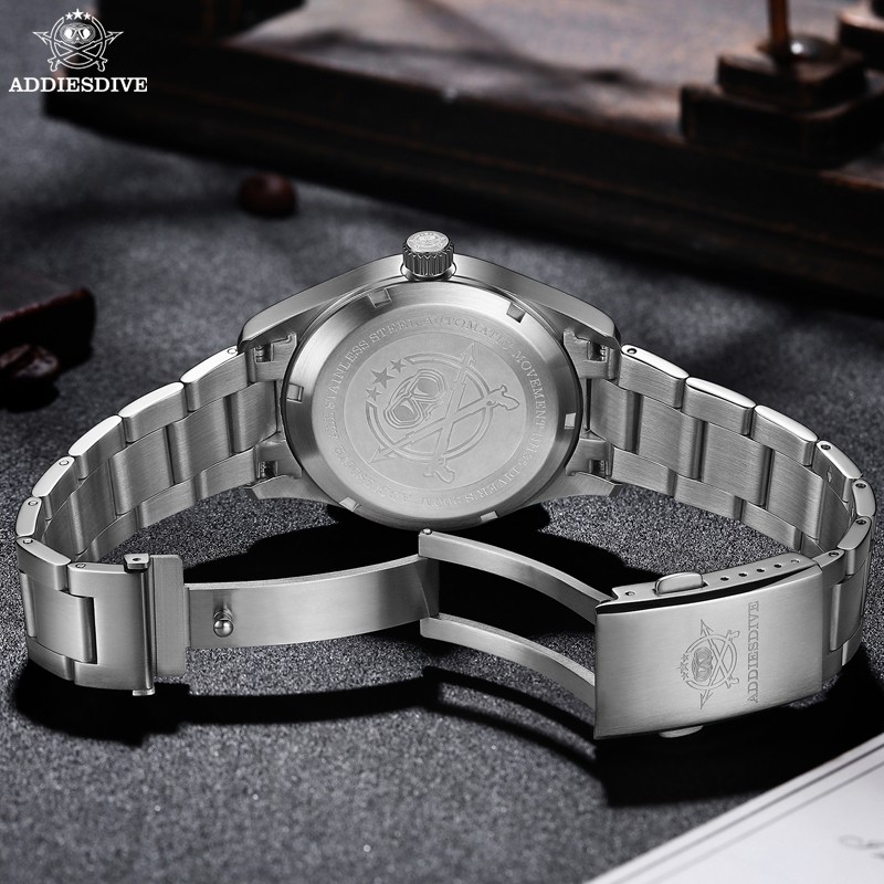 Reloj automático de lujo para hombre ADDIESDIVE AD2048