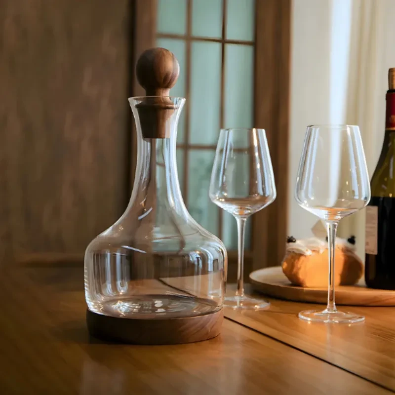 Decantador de vino tinto para uso doméstico