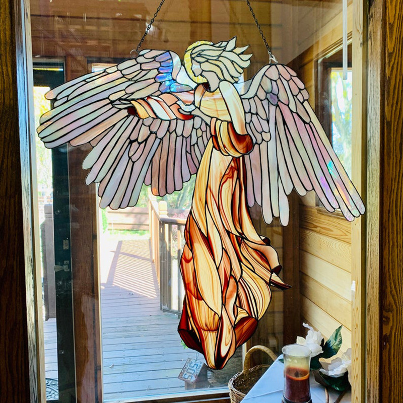 Decoración artesanal para ventanas de jardín y hogar