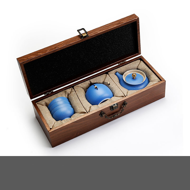 Juego de té de cerámica Kung Fu, regalos, regalos para clientes, recuerdos, regalos de inauguración.