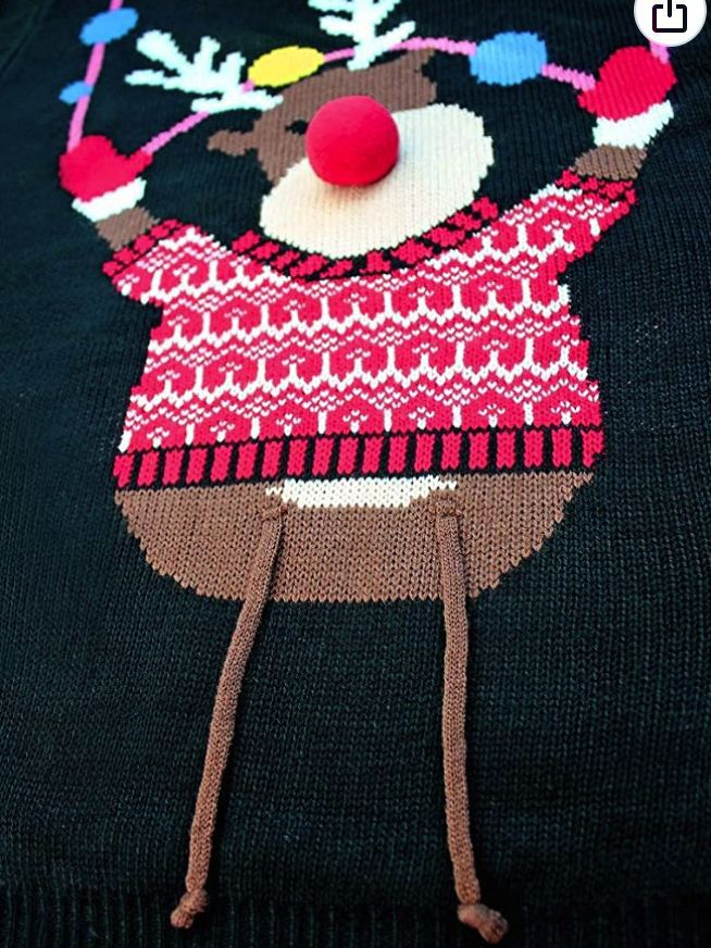 Suéter de baile de moda de invierno para mujer