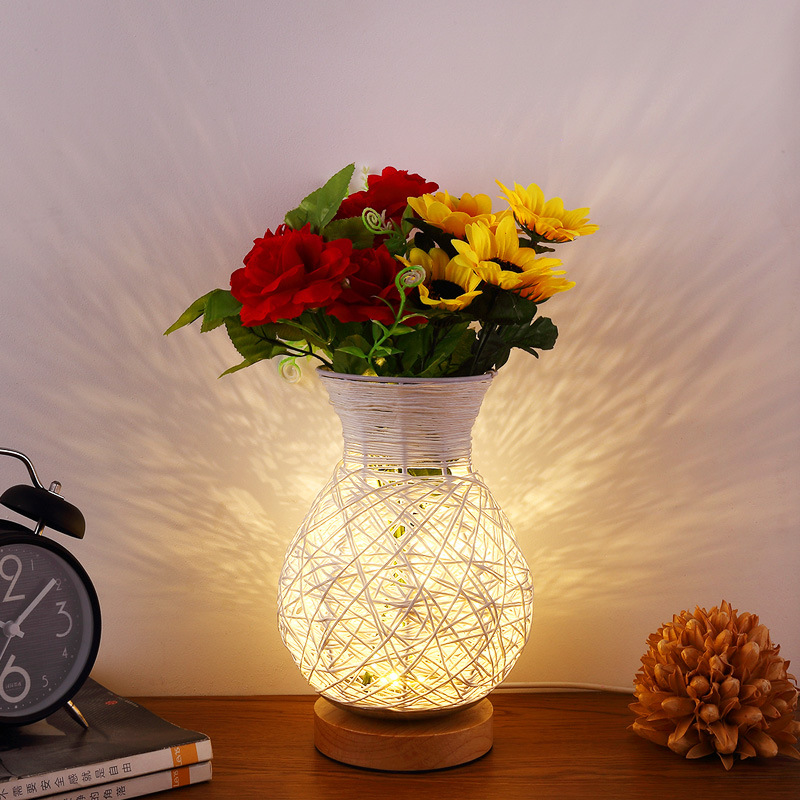 Lámpara de mesa para casa dormida