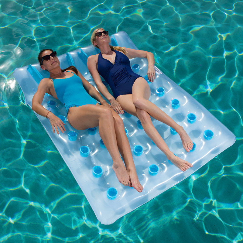 Cama de agua doble para nadar