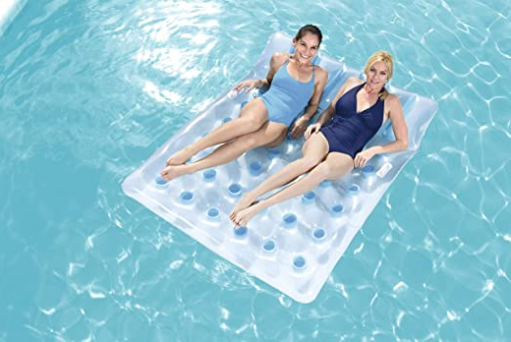 Cama de agua doble para nadar