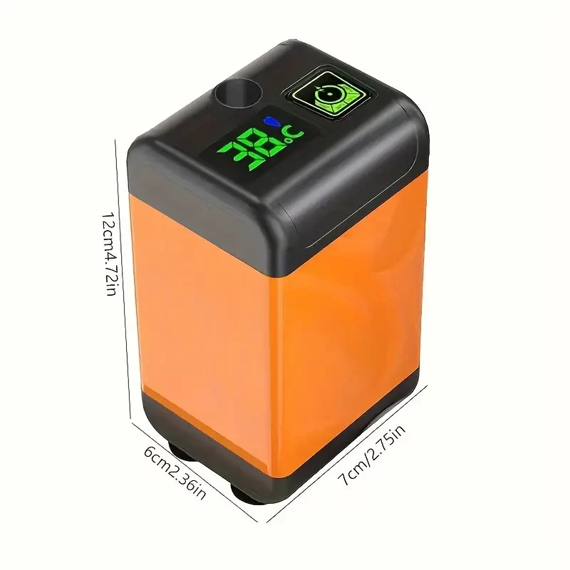 Ducha portátil para camping con batería recargable de 6000 mAh