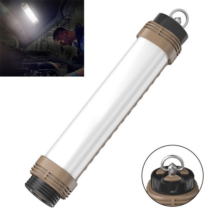 Luz de trabajo LED COB recargable con doble luz y imán, 25 horas de autonomía