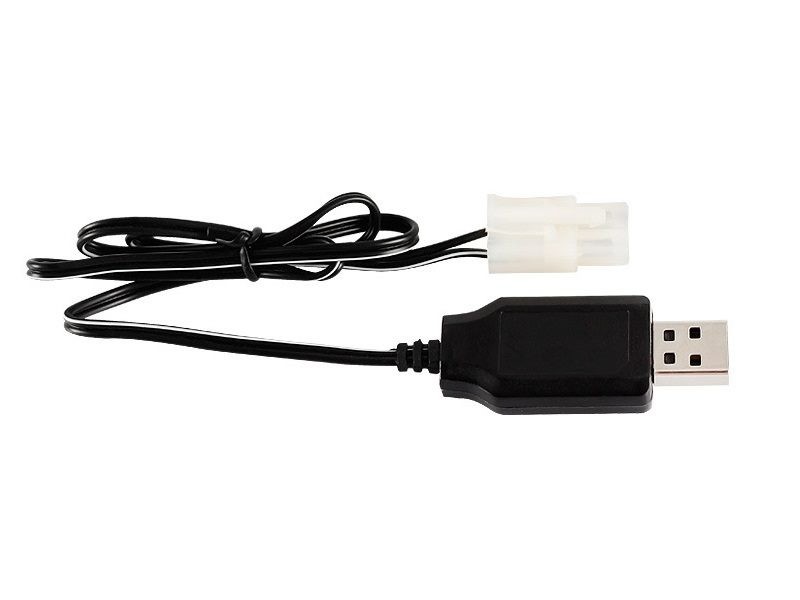 Cable de carga USB KET-2P de 9,6 V para coche o barco, color blanco