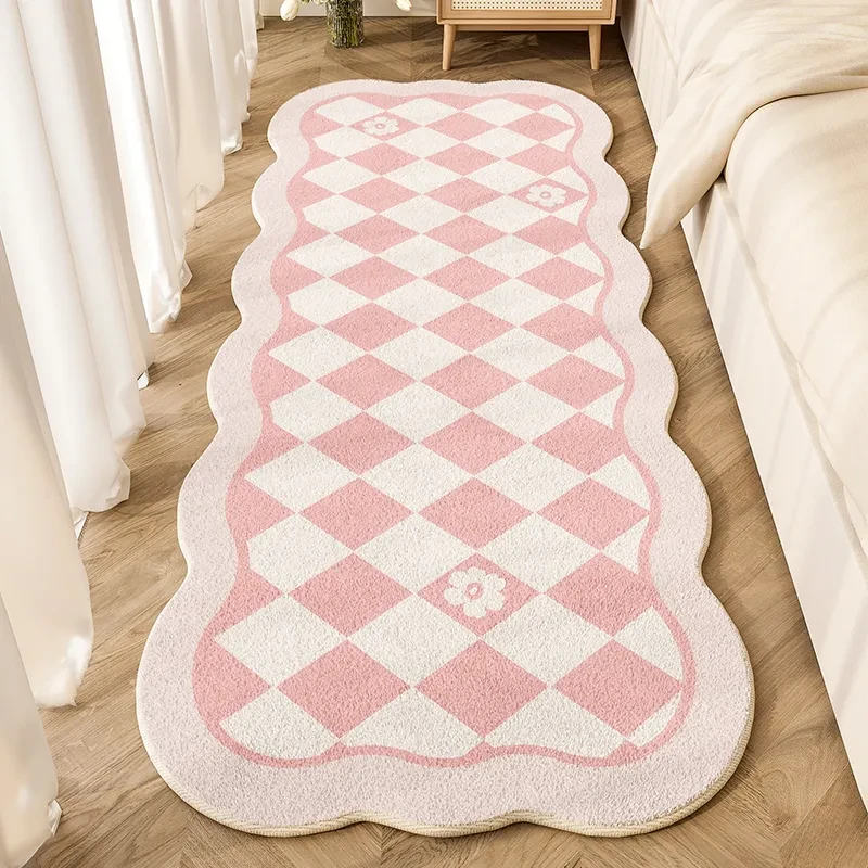 Alfombra de dormitorio estilo crema para el hogar