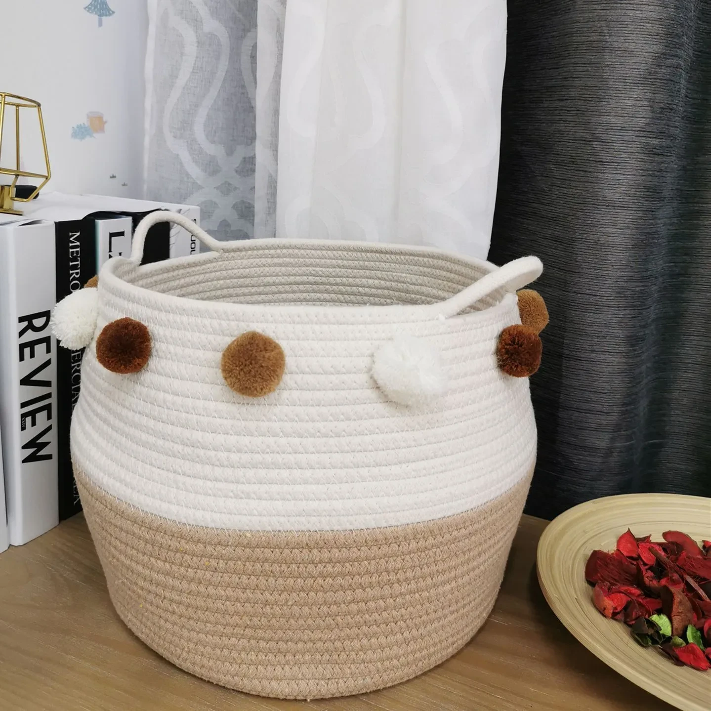 Cesta para guardar juguetes y ropa en casa