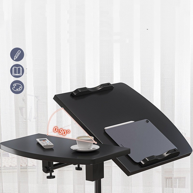 Mesita de noche plegable y elevable sencilla para el hogar
