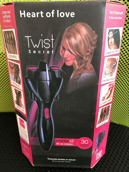 Trenzadora de cabello automática, trenzadora eléctrica USB, herramienta de peinado con rodillo mágico, para hacer moños.