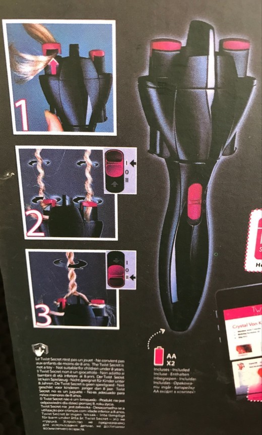 Trenzadora de cabello automática, trenzadora eléctrica USB, herramienta de peinado con rodillo mágico, para hacer moños.