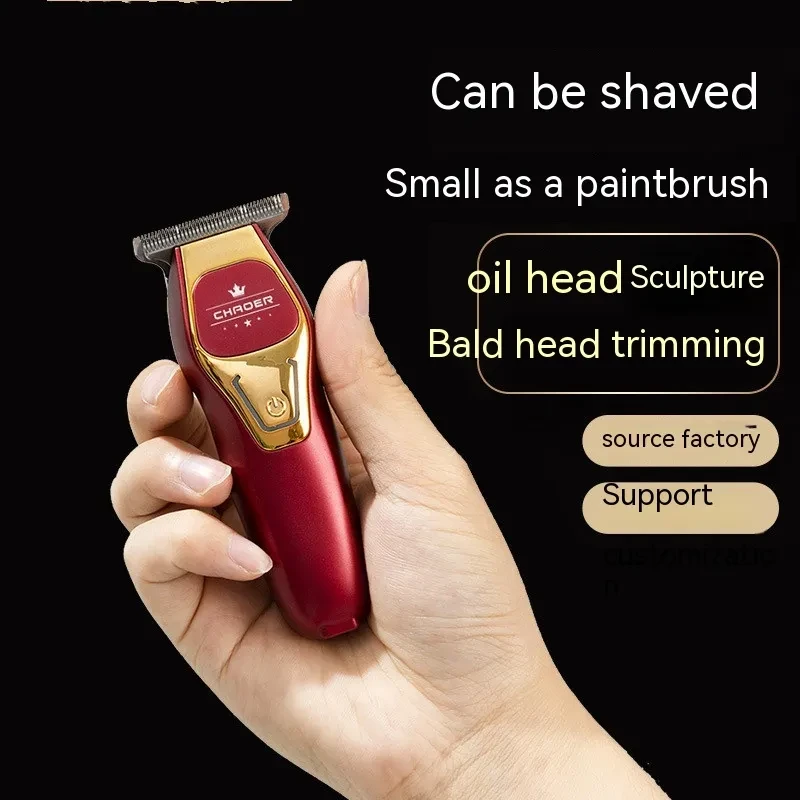 Mini cortadora de pelo con cabezal de aceite para hombres