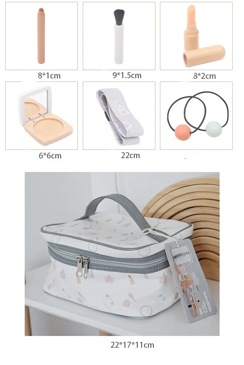 Peine de simulación de maquillaje y corte de cabello para niños y niñas