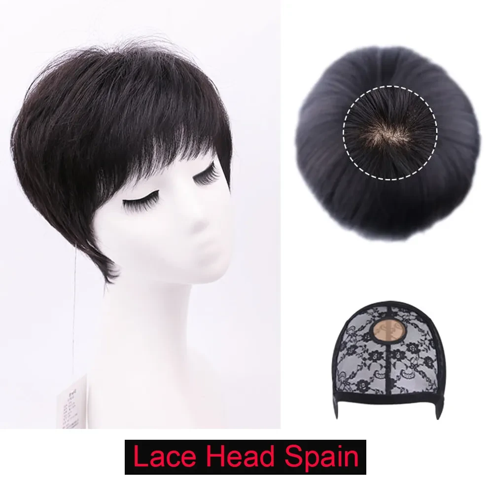 Tinashe Beauty - Corte Pixie de cabello natural, castaño rojizo, económico para mujeres