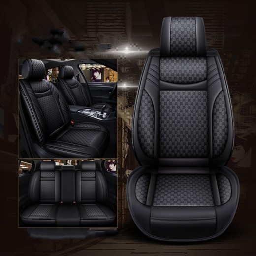 Funda de lino para asiento de coche, universal para cuatro estaciones