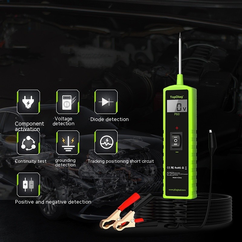 Detector de diagnóstico de voltaje del circuito automotriz