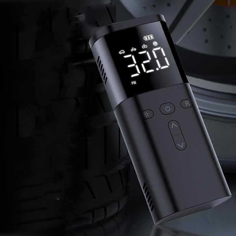 Bomba de aire eléctrica portátil multifuncional para neumáticos de automóviles