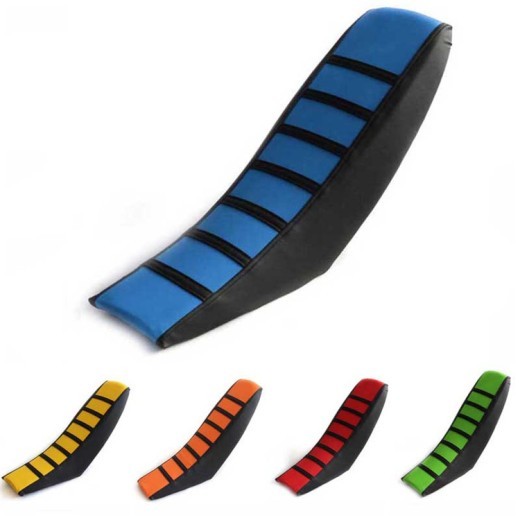 Funda de asiento para motocicleta todoterreno, doble bolsa de asiento, cojín de PVC