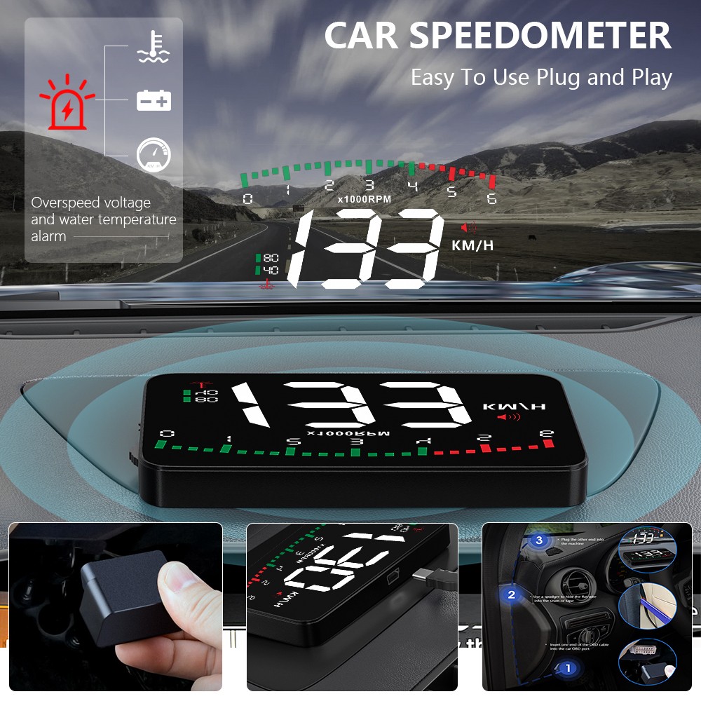 Pantalla de proyección de alta velocidad para automóviles
