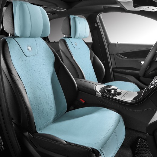 Funda de asiento de coche ultrafina de cuero a medida