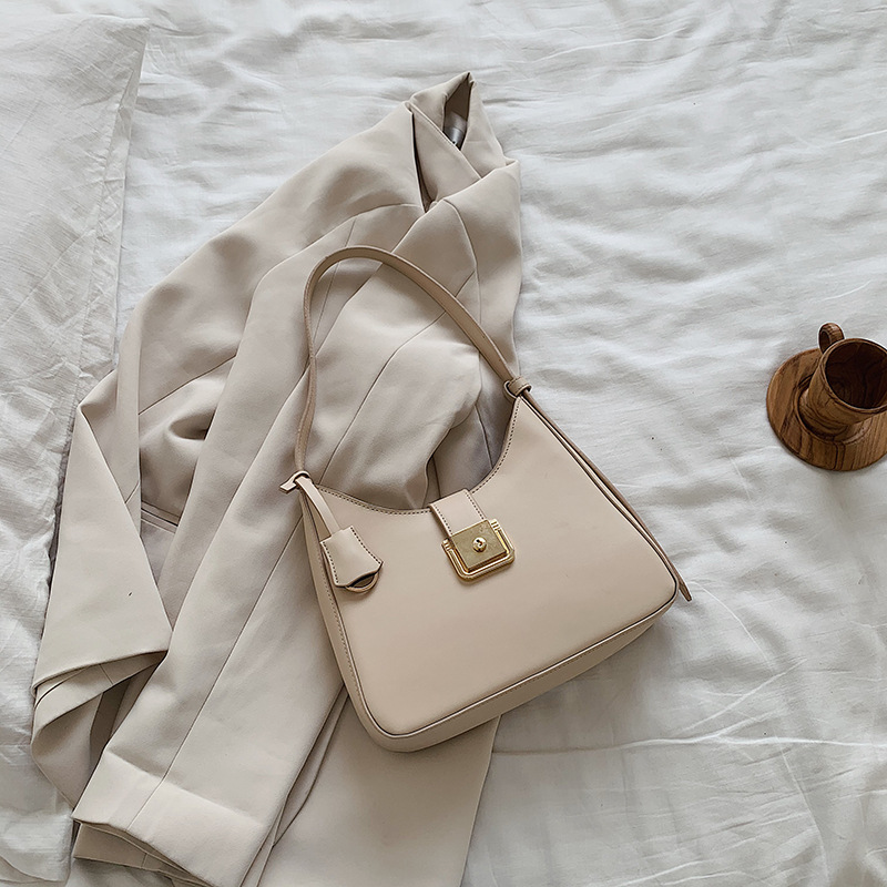 Bolso de hombro casual retro francés