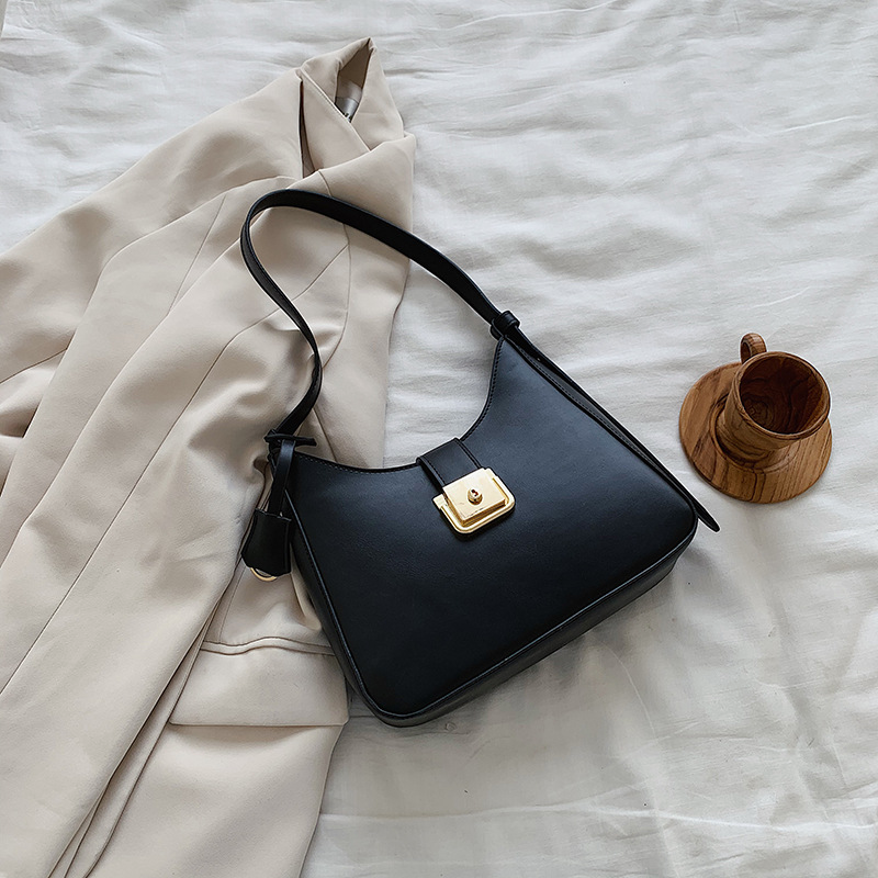 Bolso de hombro casual retro francés