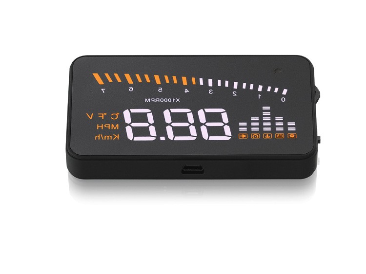 Proyector digital universal de alta definición y velocidad para vehículos con pantalla de visualización frontal