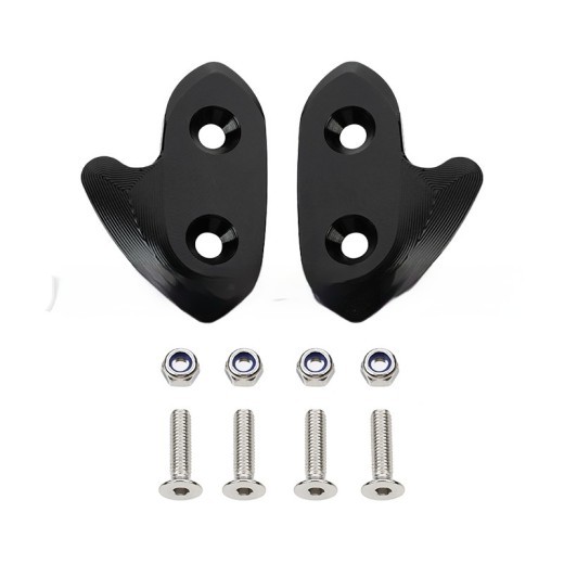Adecuado para modificación de espejo retrovisor, cubierta decorativa, tapón de asiento, código de espejo, asiento