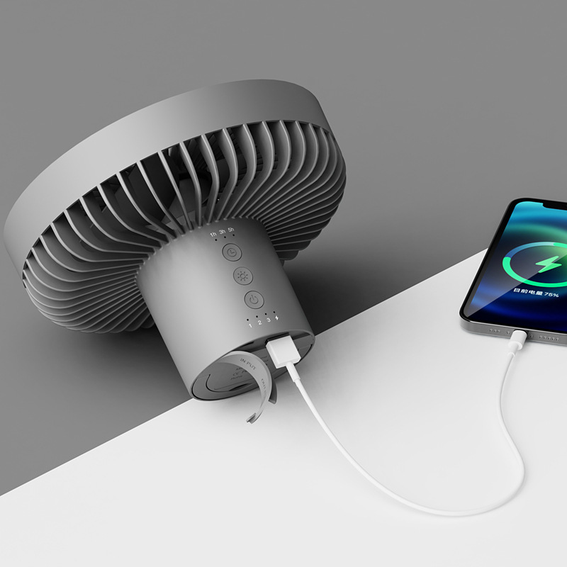 Ventilador USB silencioso de escritorio para el hogar