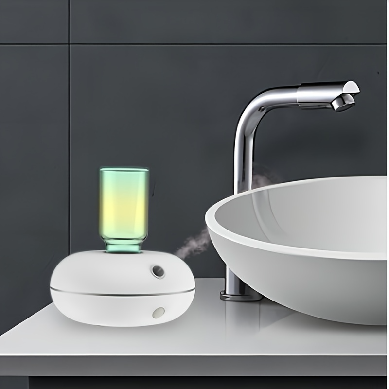 Difusor de aroma automático con sensor USB, mini difusor de aire para interiores y baños, aromaterapia invertida.