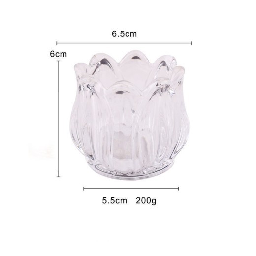 Candelabro de tulipán, adorno decorativo para el hogar