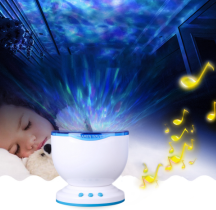 Lámpara de proyección LED Ocean Lamp