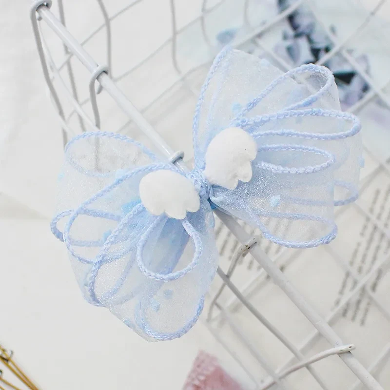 Horquilla para niña con lazo de angelito