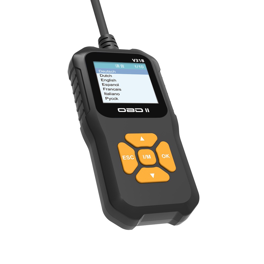 Solucionador de problemas de diagnóstico automotriz Prueba de escaneo del motor