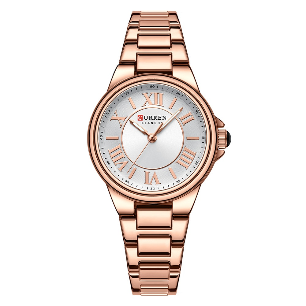 Reloj de moda para mujer con correa de acero