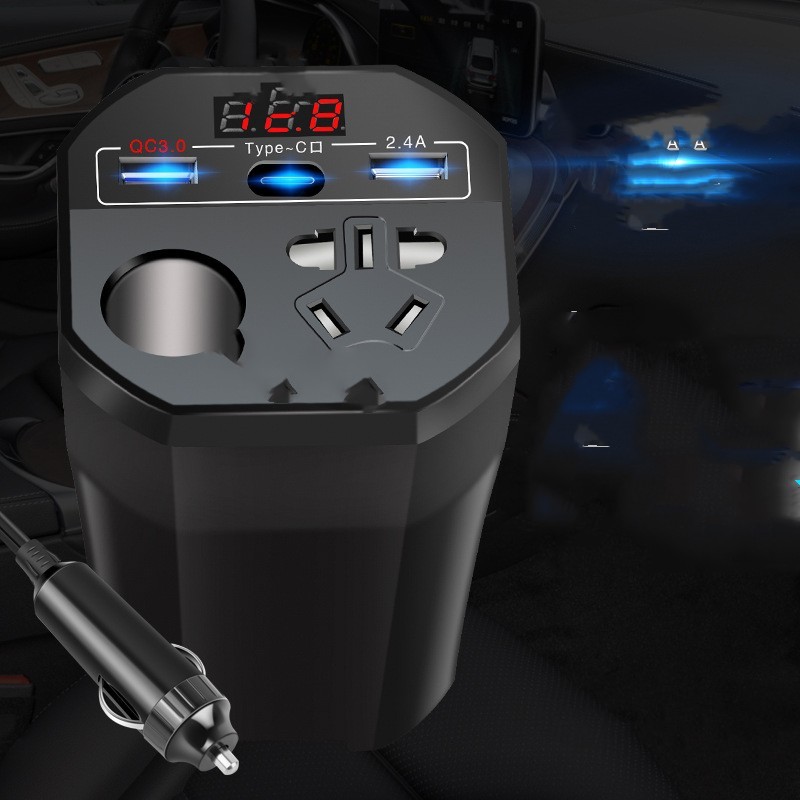 Cargador de enchufe multifuncional convertidor de potencia de alta potencia para automoción