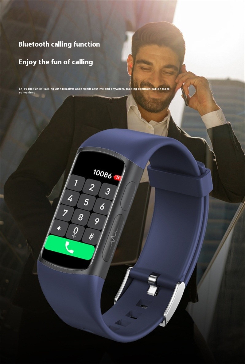 Pulsera inteligente no invasiva, glucosa en sangre, frecuencia cardíaca, oxígeno en sangre, ECG, monitoreo de salud
