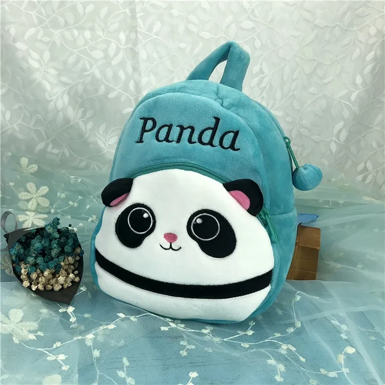 Linda mochila de panda