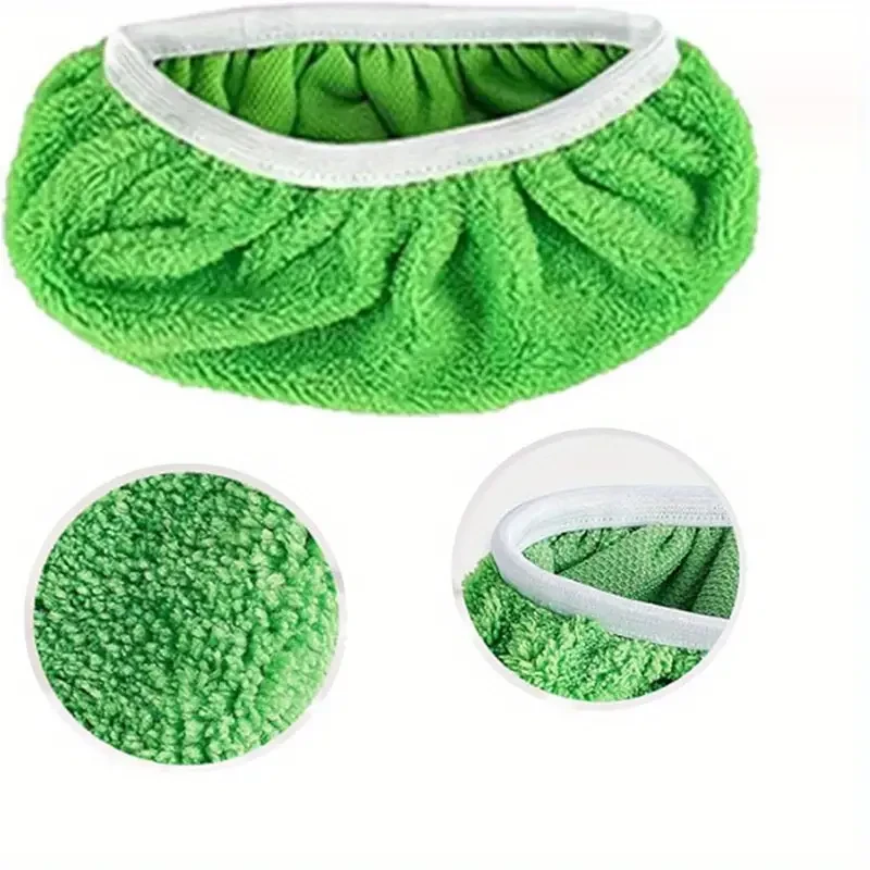 6 almohadillas reutilizables para fregona: alta absorción para limpieza en seco y húmedo (fregona no incluida)