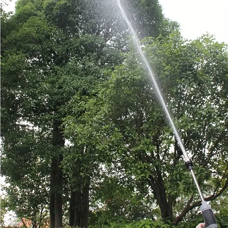 Pistola de agua portátil de alta presión - Manguera rociadora para jardín, lavacoches y boquilla de espuma