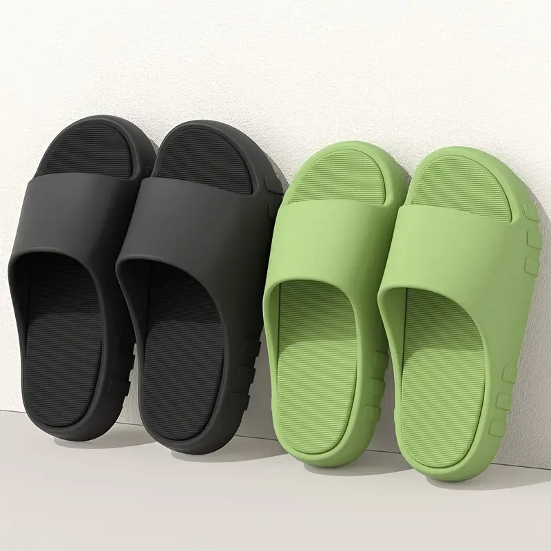 Sandalias de EVA con suela suave, ligeras y de color sólido