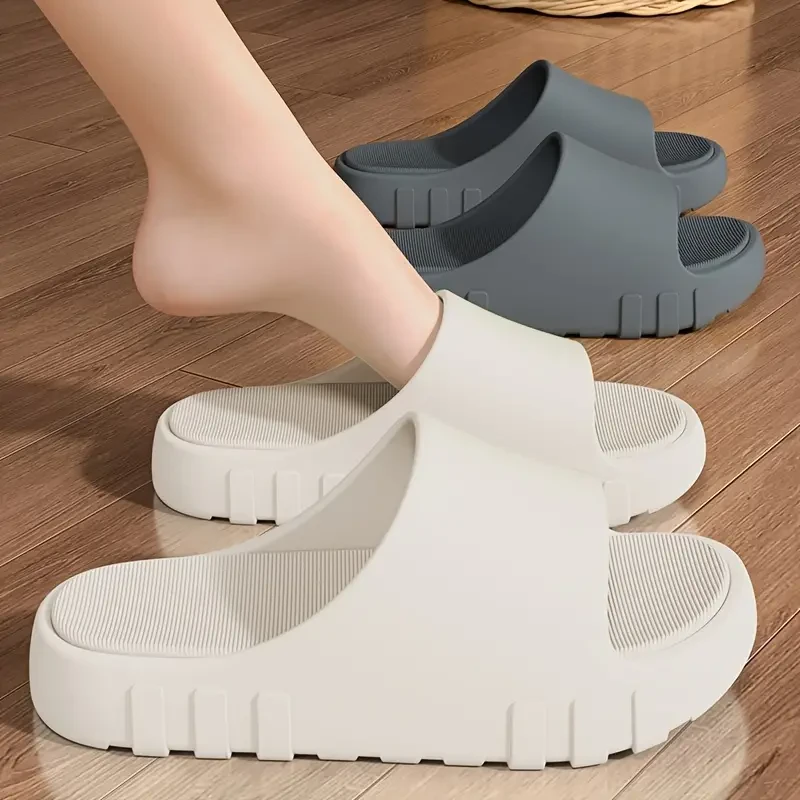 Sandalias de EVA con suela suave, ligeras y de color sólido