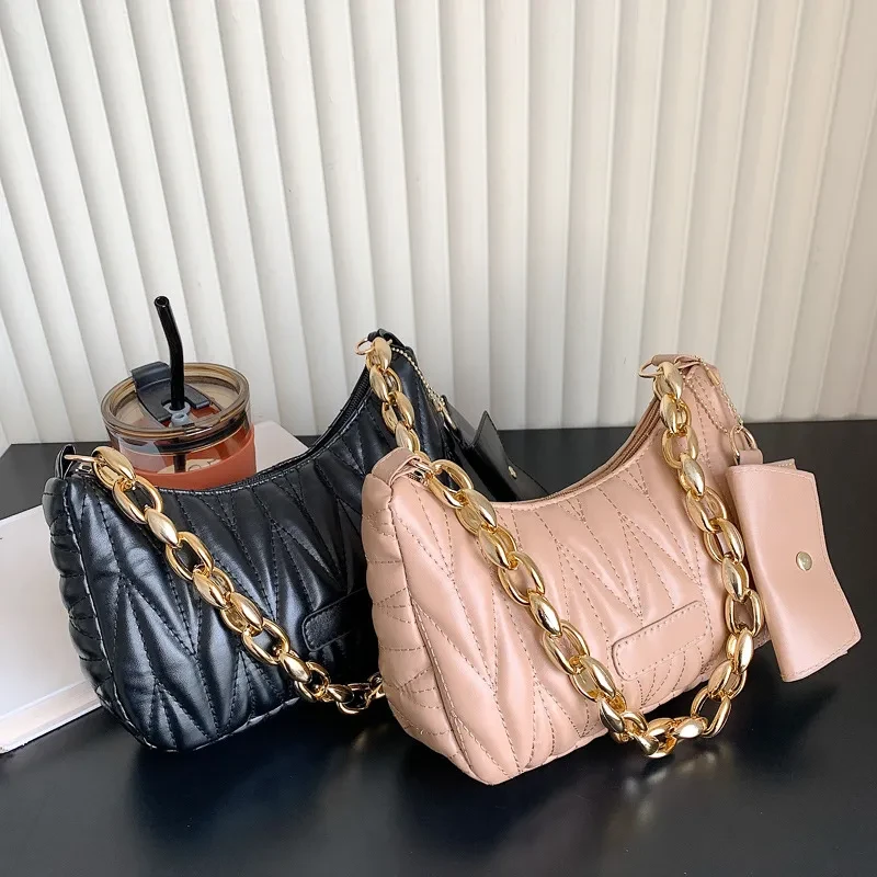 Bolso de mujer de un solo hombro de dos piezas